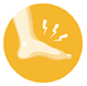Decreased or Strange Tingling Sensation/Pain in Toes/Feet